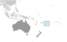 Location of Niue