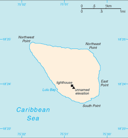 Map of Navassa Island
