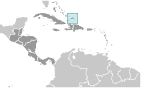 Location of Turks and Caicos Islands